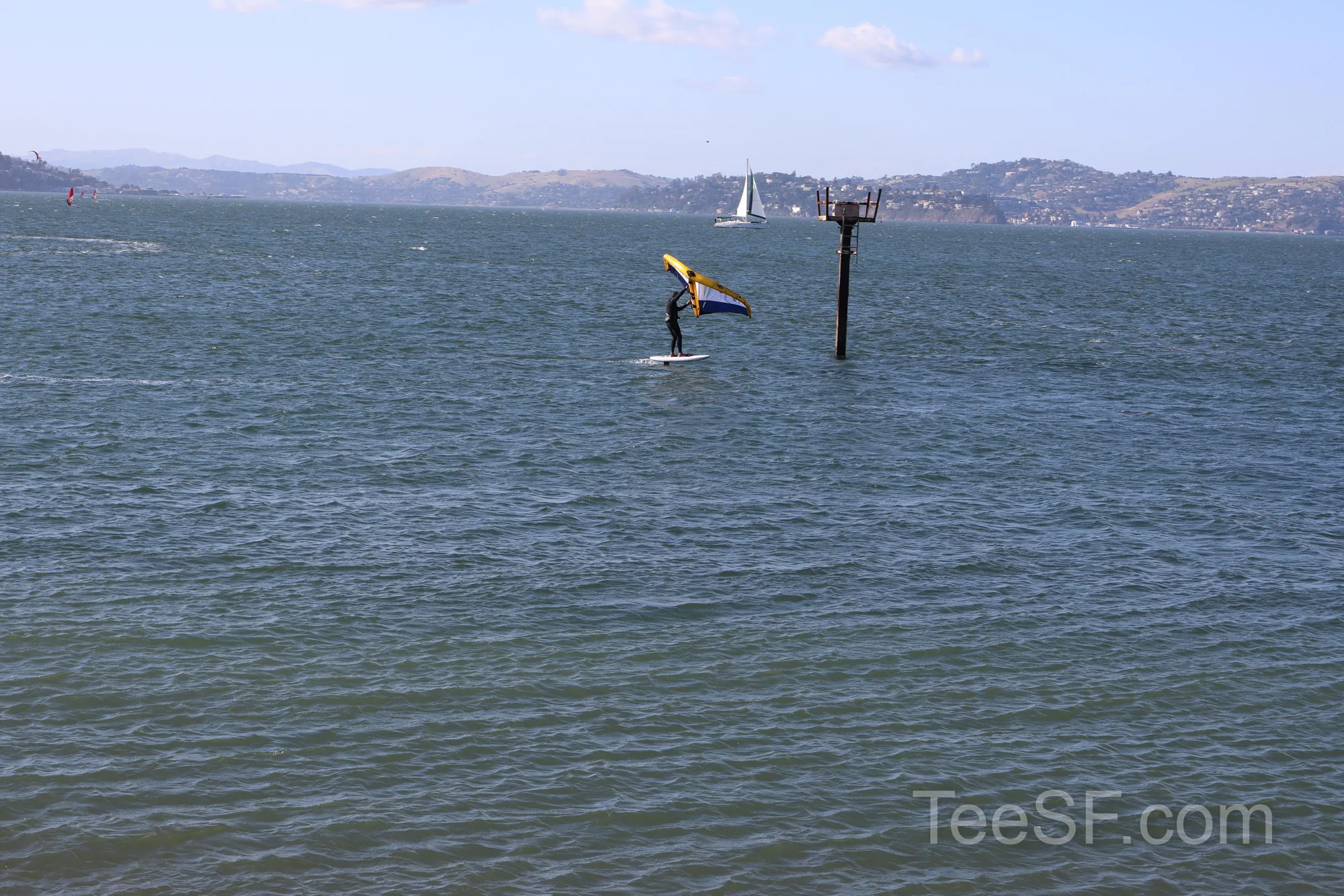 golden Gate Beach Windsurfing Bay during a Stripe Sessions 2026 visit in San Francisco.